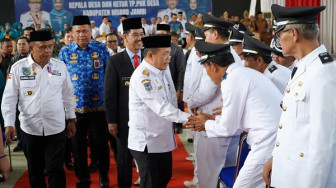 Gubernur Jambi Kukuhan Kades Muarojambi ke-2 se-Indonesia